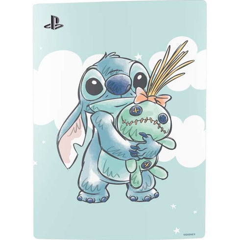 Disney Lilo and Stitch Stitch and Scrump PS5 Digital Edition Console Skin